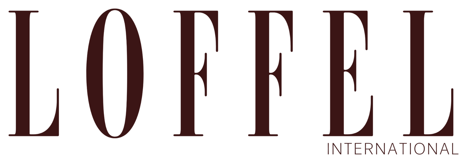 Loffel International Wordmark — Maison Edition